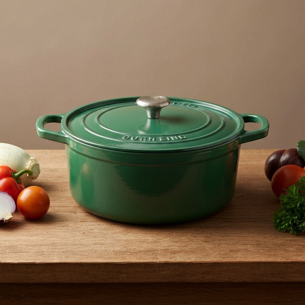 Misen enameled cast iron dutch oven